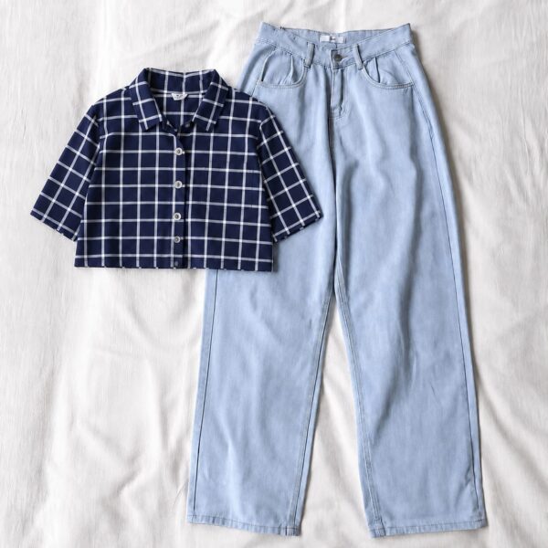 COOL BLUE CASUAL DUO COMBO SET